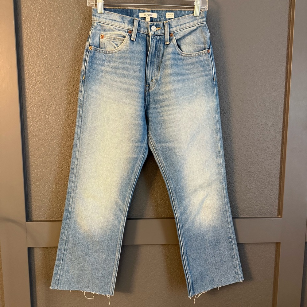 RE/DONE • 70s crop boot jeans - size 25 - Picture 2 of 8